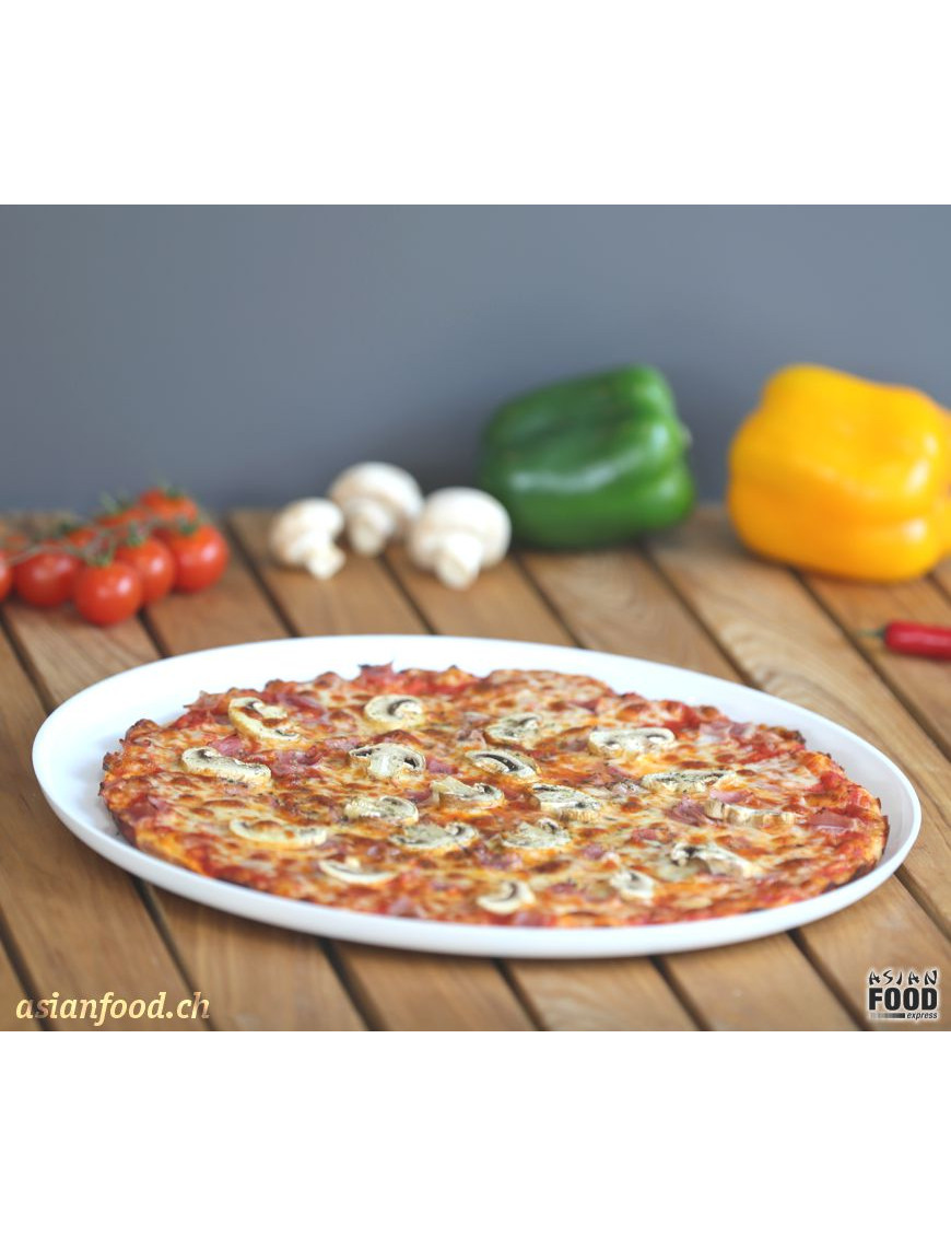 Pizza Prosciutto e Fhungi Artischoke (35cm)